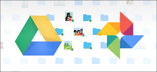 گوگل استفاده از  Google Drive و Google Photos را ساده‌تر می‌کند